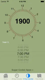 military time converter iphone screenshot 4