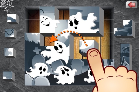 Creepy Halloween Puzzle For Kids And Toddlers screenshot 2