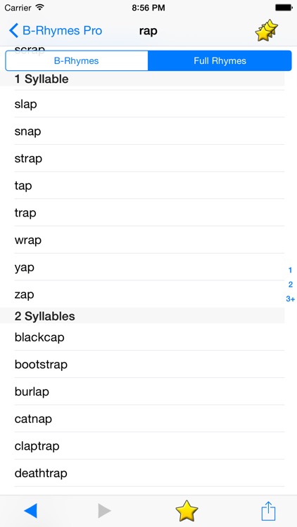B-Rhymes Dictionary Pro