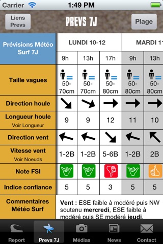 Lacanau Surf Info screenshot 3