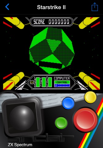 Starstrike II (ZX Spectrum) screenshot 2