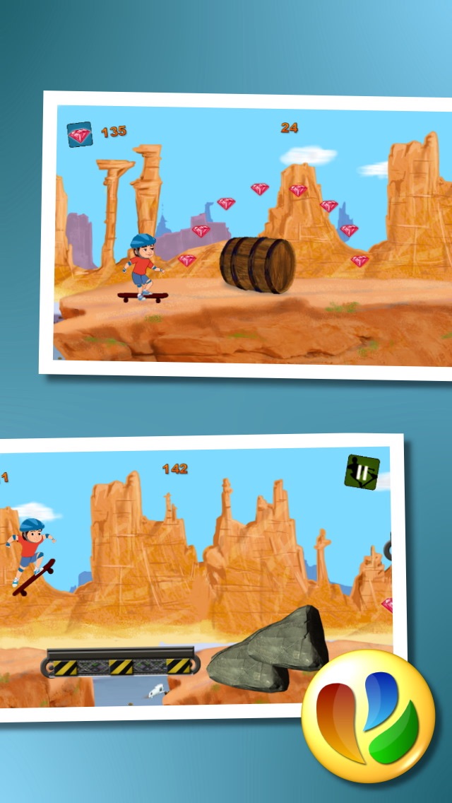 AWESOME SKATEBOARD RUN 1.0 IOS