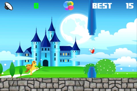Unicorn Flying Maze - Magical Kingdom Glider Game Free screenshot 2