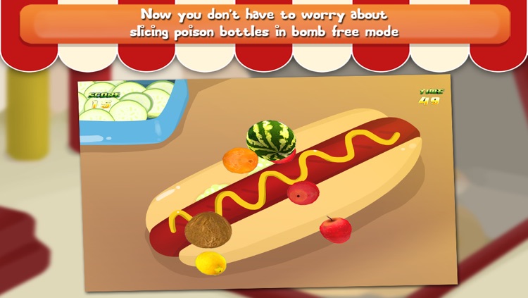 Streetfood Slice Ninja 3D - The Best Fruit Chop Game screenshot-3