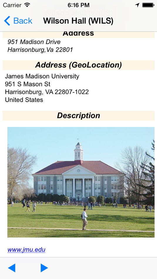 #3. eMap JMU : James Madison University (iOS) 由: Earman Consulting