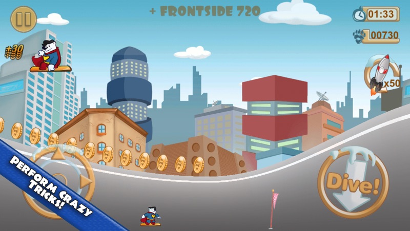 Snowboard Racing Jogos Gratis de Corrida App Gratis - Jogos de Meninas e Meninos screenshot 2