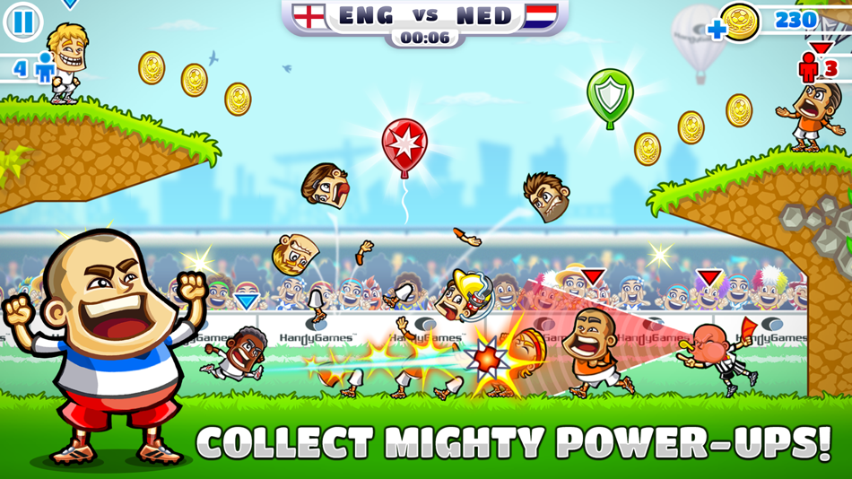 #5. Super Party Sports: Football (iOS) By: HandyGames