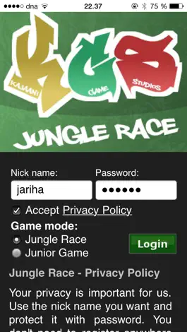 Game screenshot KGS Jungle Race apk