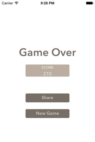 my 2048: The game of numbers screenshot 3