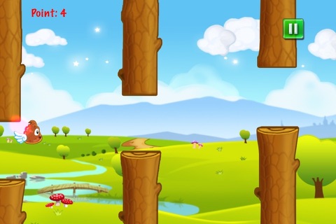 Smelly Poo Bird in a Flappy World screenshot 2