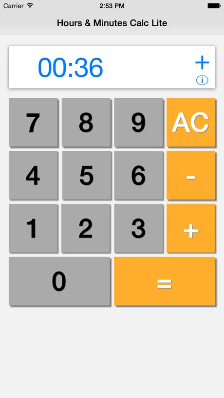 Ore Minuti Calculator Lite
