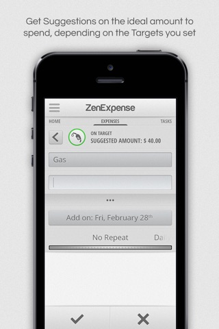 ZenExpense screenshot 2