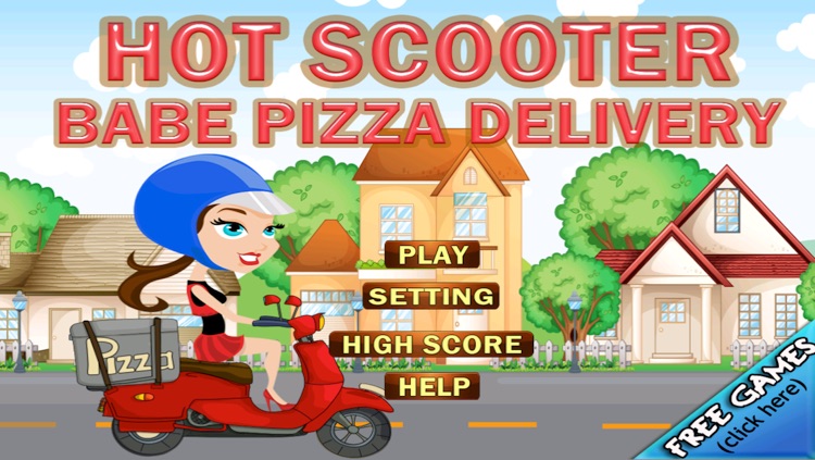 Hot Scooter Babe Pizza Delivery - Full Version screenshot-3