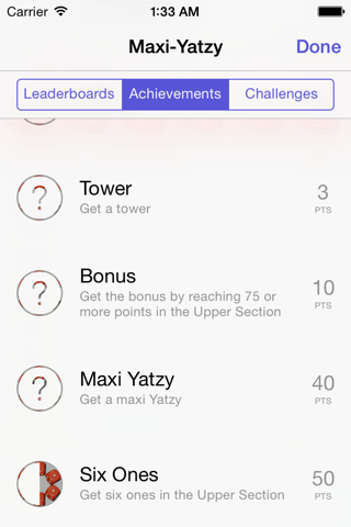 Maxi-Yatzy screenshot 3