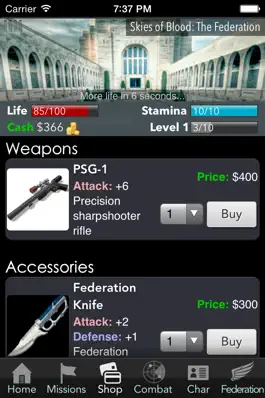 Game screenshot Skies of Blood - Sci-Fi RPG hack