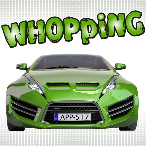 Whopping Sports Cars — The photo and video app for kids and toddlers