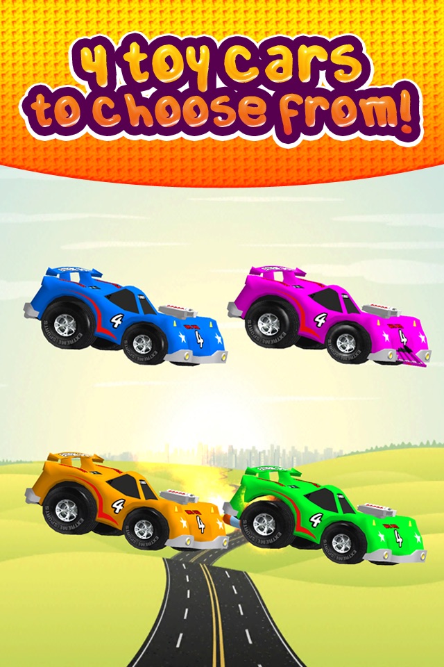 Awesome Toy Car Racing Game for kids boys and girls by Fun Kid Race Games FREE screenshot 4