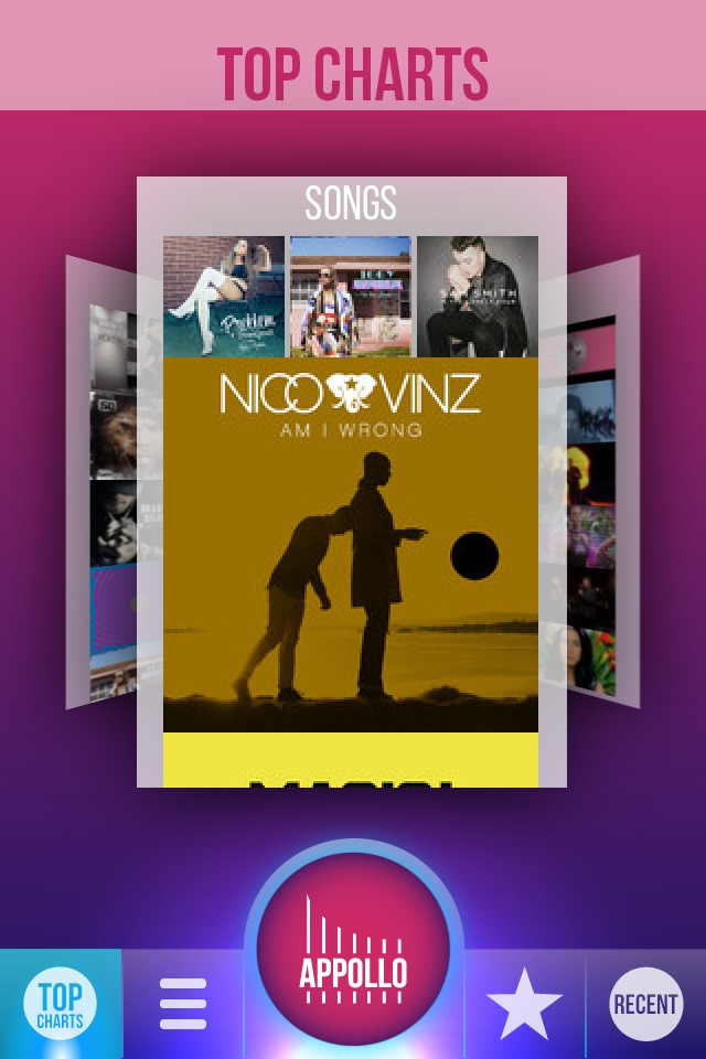 APPOLLO - Listen free popular music MP3 radio stations screenshot 2