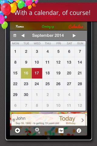 Birthday Reminder - Calendar and Countdownのおすすめ画像5