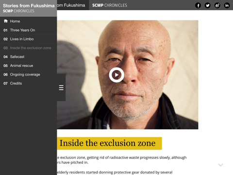 SCMP Chronicles - Stories from Fukushima screenshot 3