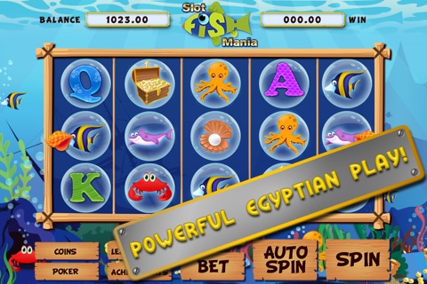 Slot Fish Mania - Fun Free Casino Slot Game (Big Wins!) screenshot 2