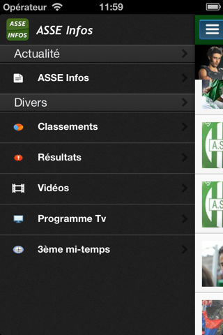 ASSE Infos screenshot 2