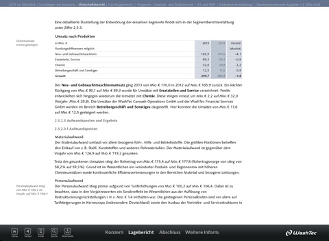 WashTec Reports screenshot 2