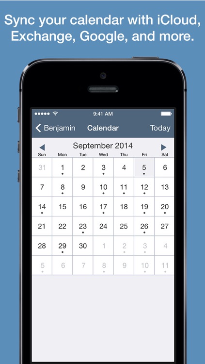 Benjamin – Task Manager and Calendar Inspired by Benjamin Franklin for iPhone screenshot-3