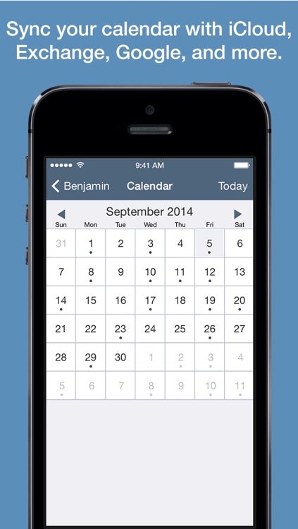 Benjamin – Task Manager and Calendar Inspired by Benjamin Franklin for iPhone screenshot-3