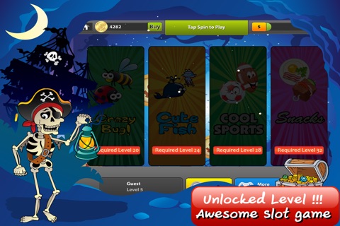 Pirate Treasure Atlantis Slots Machine screenshot 4