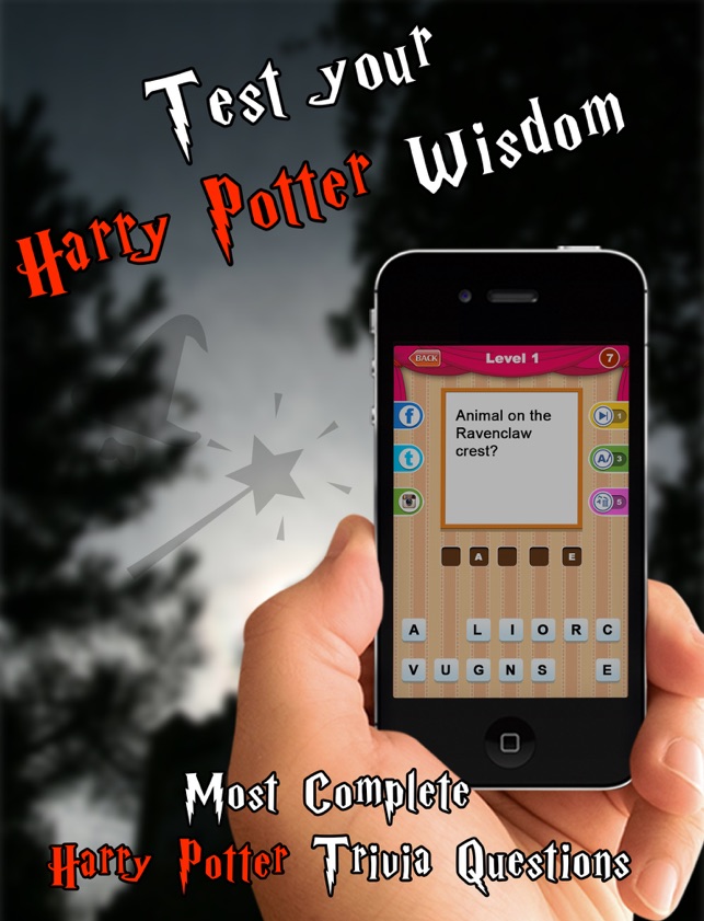 Trivia For Harry Potter Fans Hogwarts School Of Witchcraft Quiz Edition En App Store