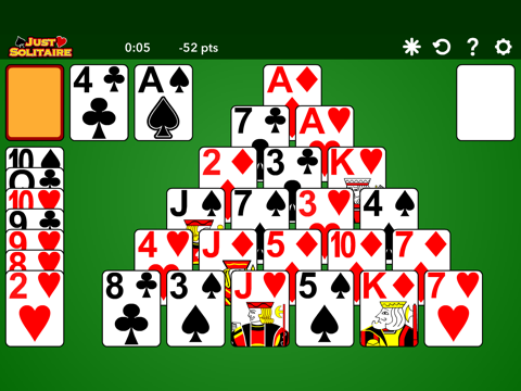 Screenshot #6 pour Just Solitaire: Pyramid