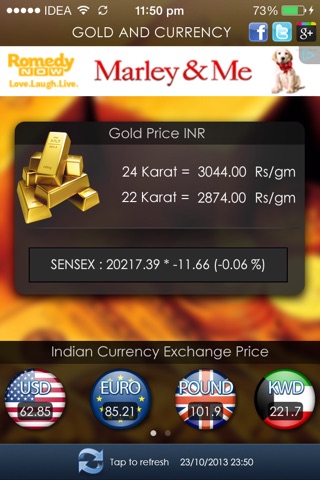 IndianGold&Currency screenshot 2