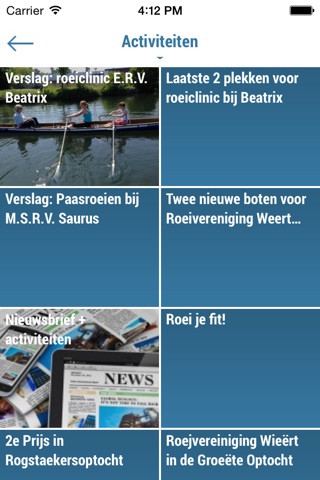 Roeivereniging Weert screenshot 2