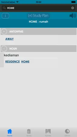Malay Dictionary screenshot 1