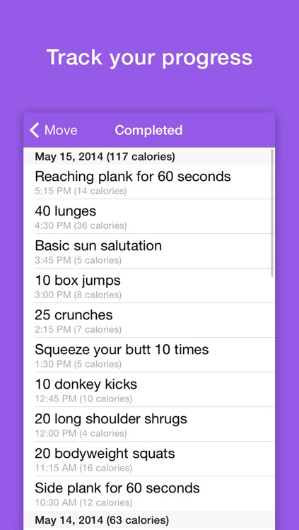 Move - Daily activity to stay healthy screenshot-3