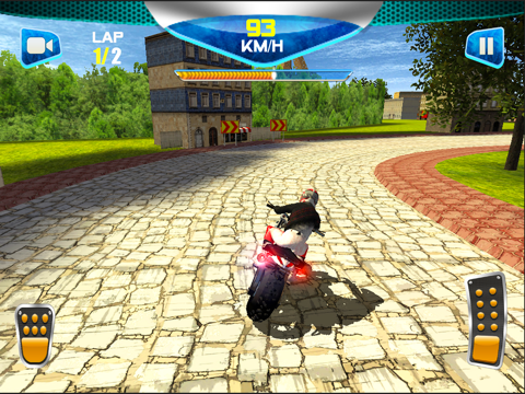 Screenshot #6 pour 3D City Bike Rider HD Full Version