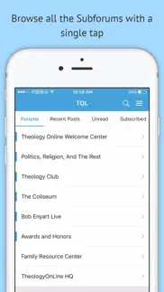 theology online - politics, religion, & more. iphone screenshot 1