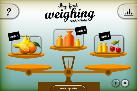 My first weighing exercises screenshot 2