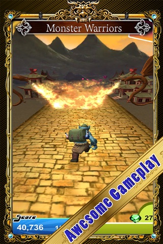 Top  Monster Warriors Race Best 3D Swipe Jump Character Game screenshot 2