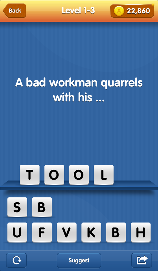 #3. Complete Proverb - Great Challenge for your Brain and Erudition. Fascinating intellectual game (iOS) 由: Anton Kartunov