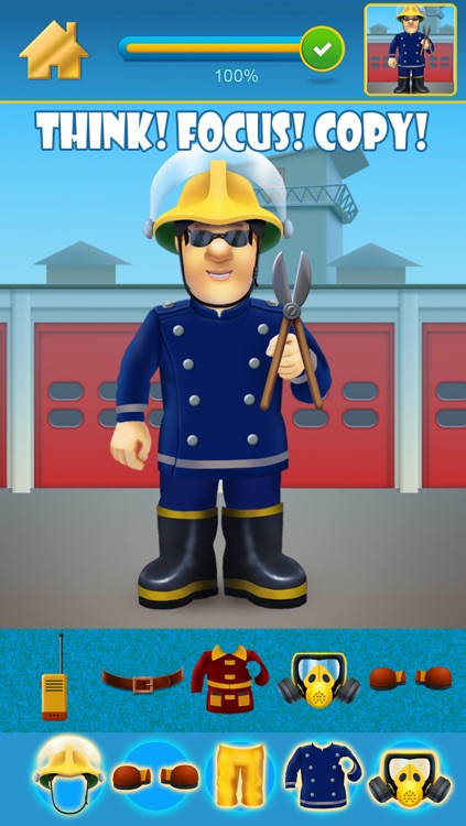 Fireman and Policeman Junior City Heroes - Copy and Draw Fire Rescue Maker Free Game