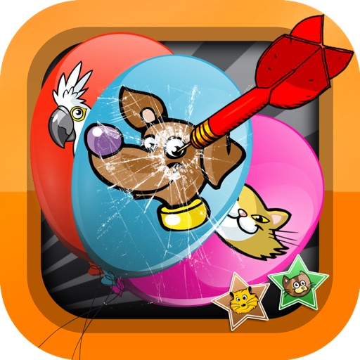 Happy Pet Balloon Pop FREE - Baby Animal Face Blast Puzzle Match Adventure iOS App