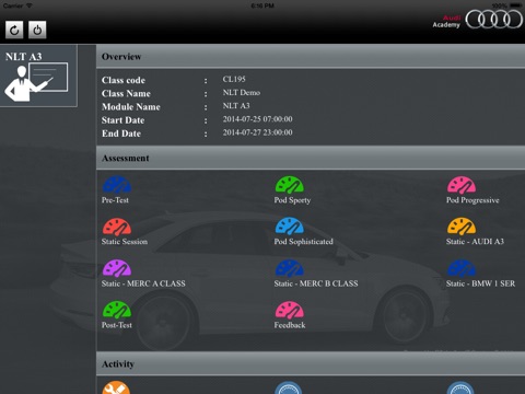 AudiAcademyIN screenshot 3