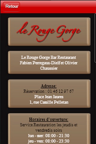 Le Rouge Gorge screenshot 4