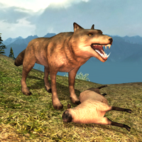 Wolf Simulator 2  Hunters Beware