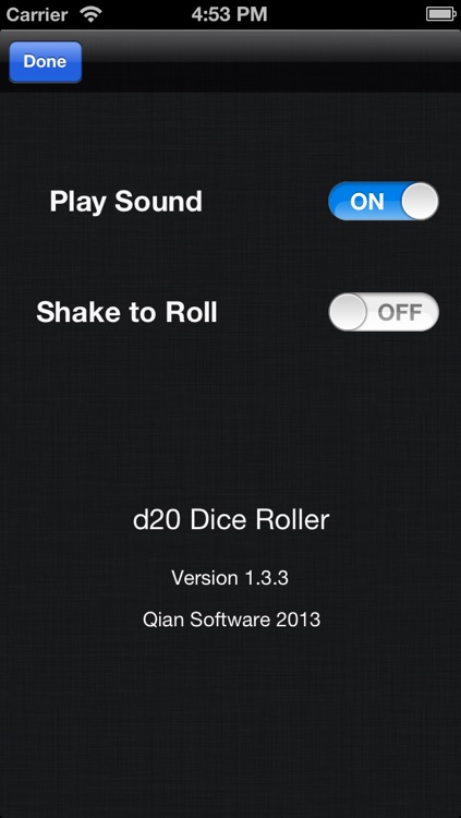 d20 Dice Roller