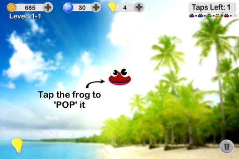 Pop a Frog - crazy popper game screenshot 2