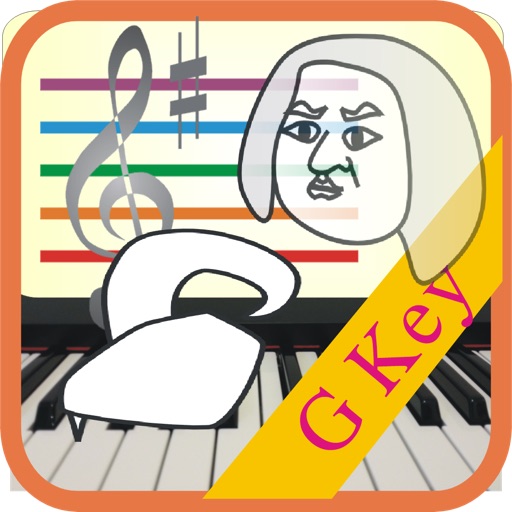 Memorise music staff G Key iOS App
