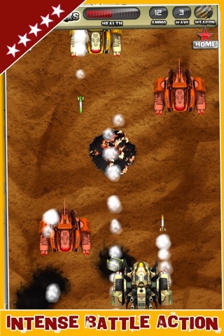 Arcade Action Army Battle Tanks – Army Shell Explosion Free by Awesome Wicked Games screenshot 2